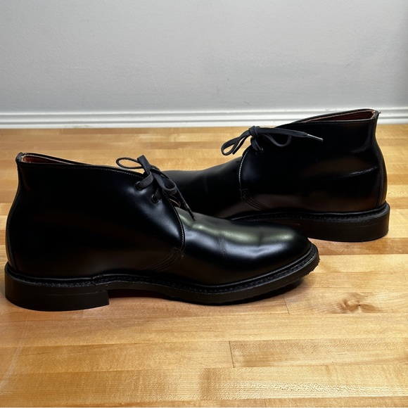 Red Wing Postman Chukka Genuine Leather Black Boots Size US 10.5 Men Authentic - Picture 5 of 8